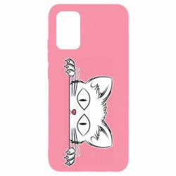 Чехол для Samsung A02s/M02s Котейка - PrintSalon