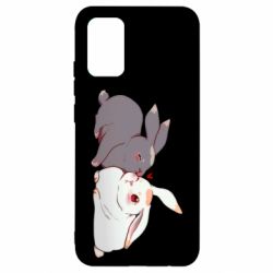 Чехол для Samsung A02s/M02s Кролики Вэй и Лань - PrintSalon