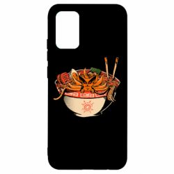 Чехол для Samsung A02s/M02s Kurama in ramen - PrintSalon