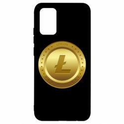 Чехол для Samsung A02s/M02s Litecoin coin - PrintSalon