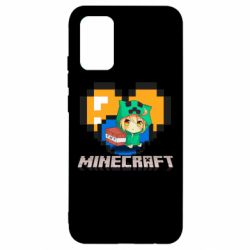 Чохол для Samsung A02s/M02s Minecraft Girl - PrintSalon