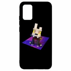 Чехол для Samsung A02s/M02s Minecraft King - PrintSalon
