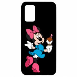 Чохол для Samsung A02s/M02s Minnie Mouse and Ice Cream - PrintSalon