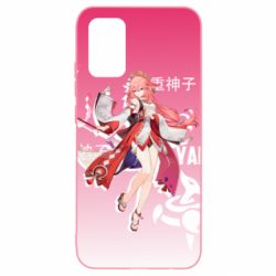 Чохол для Samsung A02s/M02s Mischievous Yae Miko - PrintSalon