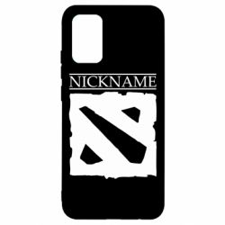 Чехол для Samsung A02s/M02s Nickname Dota - PrintSalon