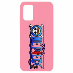 Чехол для Samsung A02s/M02s One Piece Logo Skull - PrintSalon