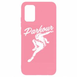 Чохол для Samsung A02s/M02s Parkour and jump - PrintSalon