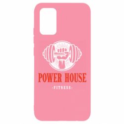 Чехол для Samsung A02s/M02s Powerhouse fitness - PrintSalon