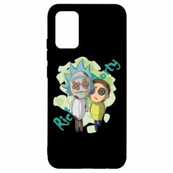 Чехол для Samsung A02s/M02s Rick and Morty voodoo doll - PrintSalon