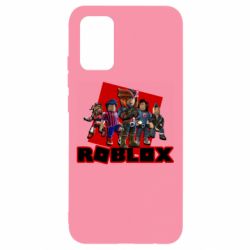 Чехол для Samsung A02s/M02s Roblox Team Of Heroes - PrintSalon