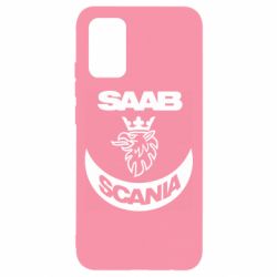 Чехол для Samsung A02s/M02s Scania SAAB logo - PrintSalon