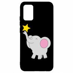 Чехол для Samsung A02s/M02s Слон со звездочкой - PrintSalon