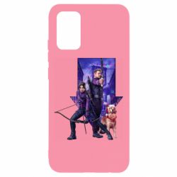 Чехол для Samsung A02s/M02s Соколиный глаз и Кейт Бишоп - PrintSalon