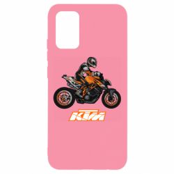 Чехол для Samsung A02s/M02s Sport Bike Art - PrintSalon