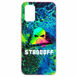 Чехол для Samsung A02s/M02s Standoff art skull - PrintSalon