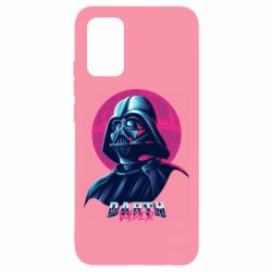Чехол для Samsung A02s/M02s Synthwave Darth Vader - PrintSalon