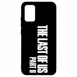 Чехол для Samsung A02s/M02s The last of us part 2 logo - PrintSalon