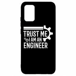 Чехол для Samsung A02s/M02s Trust me I am an engineer - PrintSalon