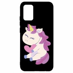 Чехол для Samsung A02s/M02s Unicorn with love - PrintSalon