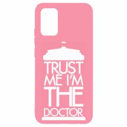 Чехол для Samsung A02s/M02s Верь мне я доктор Тардис - PrintSalon