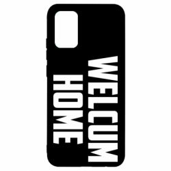 Чехол для Samsung A02s/M02s Welcum Home - PrintSalon