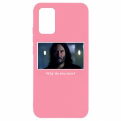 Чехол для Samsung A02s/M02s Why do you cum? - PrintSalon