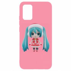 Чехол для Samsung A02s/M02s Winter Hatsune Miku - PrintSalon
