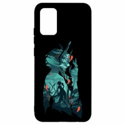 Чехол для Samsung A02s/M02s Xiao silhouette - PrintSalon