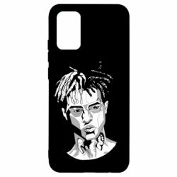 Чехол для Samsung A02s/M02s XXXTentacion Monochrome Art - PrintSalon