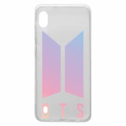 Чехол для Samsung A10 BTS gradient logo