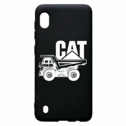 Чехол для Samsung A10 CAT logo and truck - PrintSalon