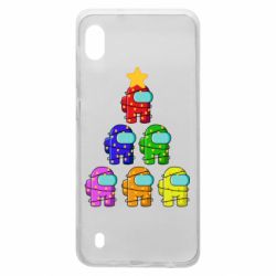 Чохол для Samsung A10 Christmas Tree Among Us - PrintSalon