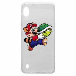 Чехол для Samsung A10 Cute Mario with turtle - PrintSalon