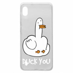 Чехол для Samsung A10 Duck you - PrintSalon