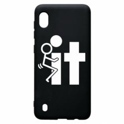 Чехол для Samsung A10 F*ck with IT - PrintSalon