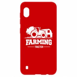 Чехол для Samsung A10 Farming Tractor