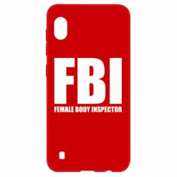 Чехол для Samsung A10 FBI - Female Body Inspector