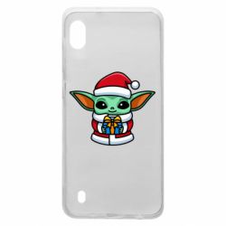 Чехол для Samsung A10 Grogu Santa Claus - PrintSalon