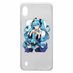 Чехол для Samsung A10 Hatsune Miku art