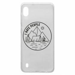 Чехол для Samsung A10 I hate people - camper
