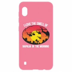 Чехол для Samsung A10 I love the smell napalm, in the morning - PrintSalon