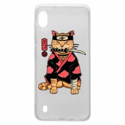 Чехол для Samsung A10 Japanese Akatsuki cat - PrintSalon