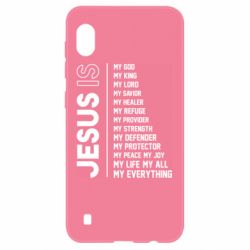 Чехол для Samsung A10 Jesus is