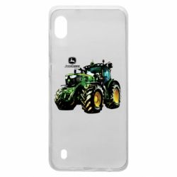 Чехол для Samsung A10 John Deere Tractor and logo