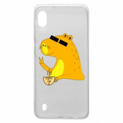 Чехол для Samsung A10 Капибара Программист - PrintSalon