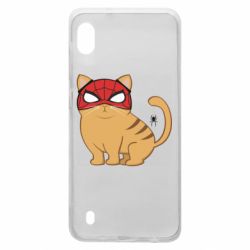 Чехол для Samsung A10 Кот паук - PrintSalon