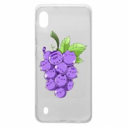 Чехол для Samsung A10 Кот-виноград