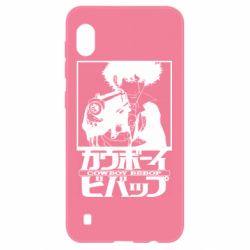 Чехол для Samsung A10 Ковбой Бибоп с ружьем - PrintSalon