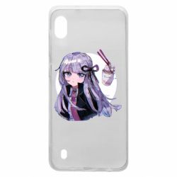 Чехол для Samsung A10 Kyoko Kirigiri glitch art - PrintSalon