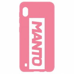 Чехол для Samsung A10 Манто лого